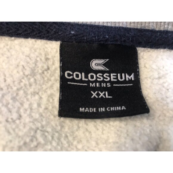 West Virginia Mountaineers Sweatshirt XXL WVU Colosseum Gray Crew Retro Y2K 90s - Picture 8 of 11